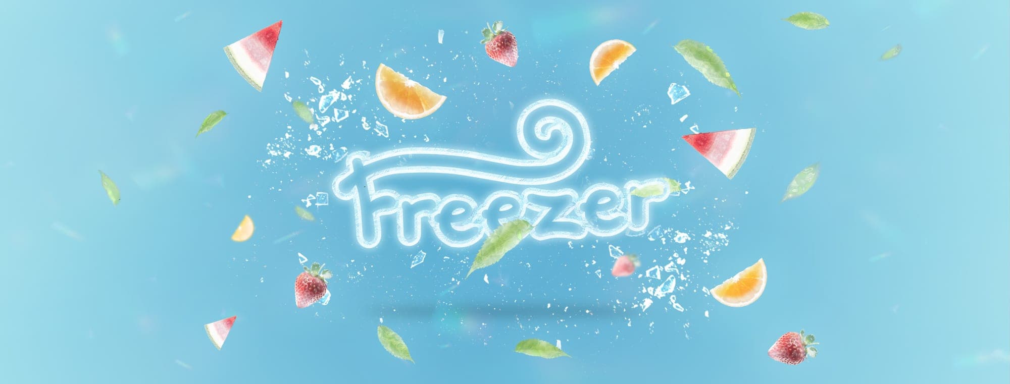Freezer - სარეკლამო პოსტერის დიზაინი